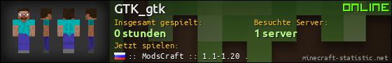 Benutzerleisten 560x90 für GTK_gtk