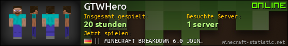Benutzerleisten 560x90 für GTWHero