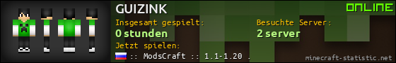 Benutzerleisten 560x90 für GUIZINK