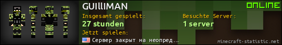 Benutzerleisten 560x90 für GUIllIMAN
