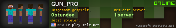 Benutzerleisten 560x90 für GUN_PRO