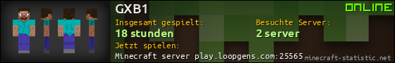 Benutzerleisten 560x90 für GXB1