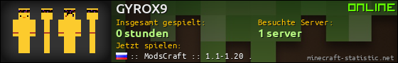 Benutzerleisten 560x90 für GYROX9