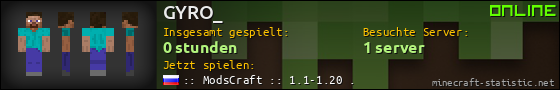 Benutzerleisten 560x90 für GYRO_