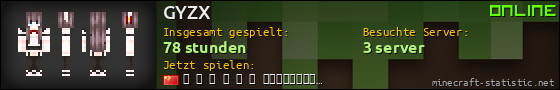 Benutzerleisten 560x90 für GYZX