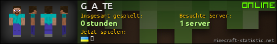 Benutzerleisten 560x90 für G_A_TE