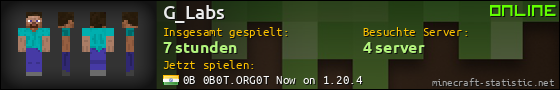 Benutzerleisten 560x90 für G_Labs