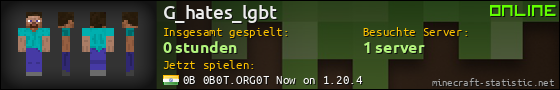 Benutzerleisten 560x90 für G_hates_lgbt