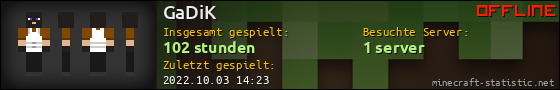 Benutzerleisten 560x90 für GaDiK