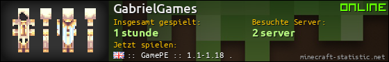 Benutzerleisten 560x90 für GabrielGames