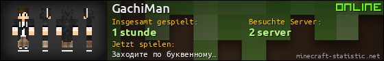 Benutzerleisten 560x90 für GachiMan