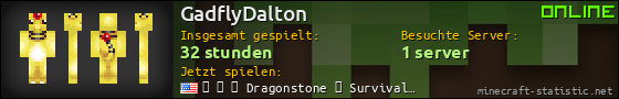 Benutzerleisten 560x90 für GadflyDalton