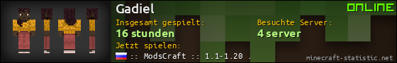 Benutzerleisten 560x90 für Gadiel