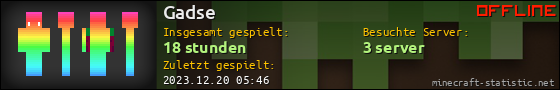 Benutzerleisten 560x90 für Gadse