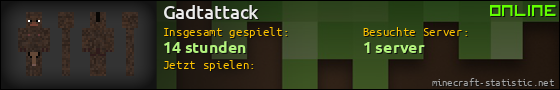 Benutzerleisten 560x90 für Gadtattack