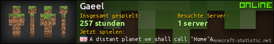 Benutzerleisten 560x90 für Gaeel