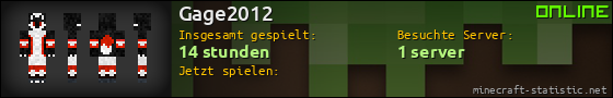 Benutzerleisten 560x90 für Gage2012