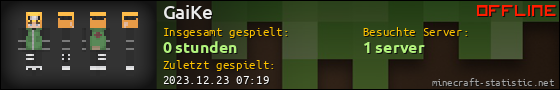 Benutzerleisten 560x90 für GaiKe