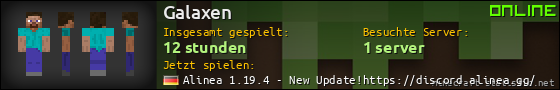 Benutzerleisten 560x90 für Galaxen