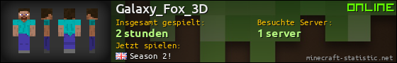 Benutzerleisten 560x90 für Galaxy_Fox_3D