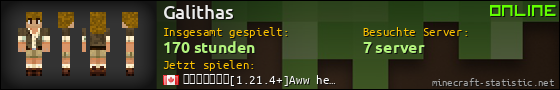 Benutzerleisten 560x90 für Galithas