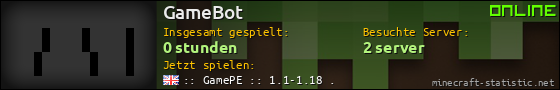 Benutzerleisten 560x90 für GameBot