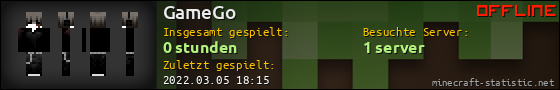 Benutzerleisten 560x90 für GameGo