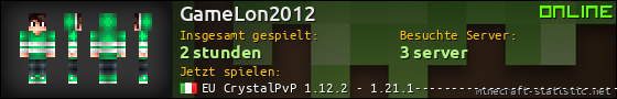 Benutzerleisten 560x90 für GameLon2012