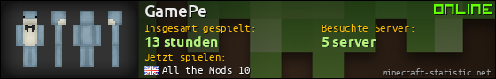 Benutzerleisten 560x90 für GamePe