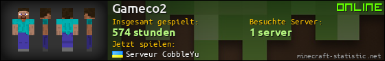 Benutzerleisten 560x90 für Gameco2