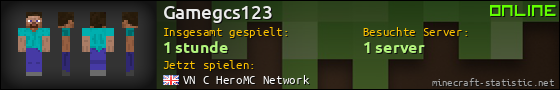 Benutzerleisten 560x90 für Gamegcs123