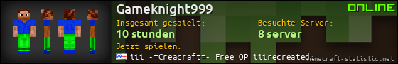 Benutzerleisten 560x90 für Gameknight999