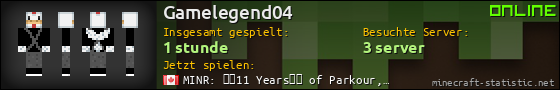 Benutzerleisten 560x90 für Gamelegend04