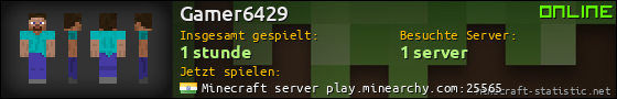Benutzerleisten 560x90 für Gamer6429