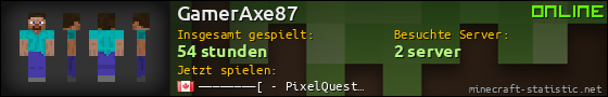 Benutzerleisten 560x90 für GamerAxe87