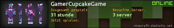 Benutzerleisten 560x90 für GamerCupcakeGame