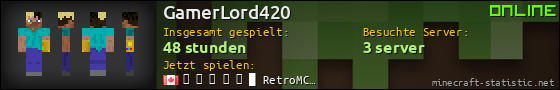 Benutzerleisten 560x90 für GamerLord420