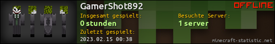 Benutzerleisten 560x90 für GamerShot892