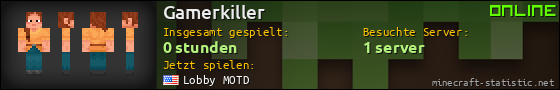 Benutzerleisten 560x90 für Gamerkiller