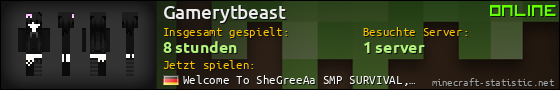 Benutzerleisten 560x90 für Gamerytbeast