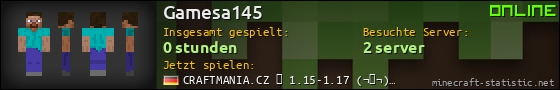 Benutzerleisten 560x90 für Gamesa145