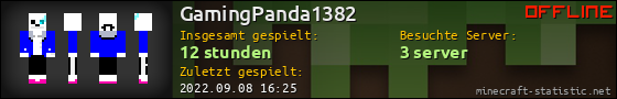 Benutzerleisten 560x90 für GamingPanda1382