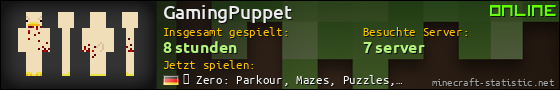 Benutzerleisten 560x90 für GamingPuppet