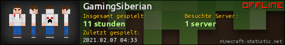 Benutzerleisten 560x90 für GamingSiberian