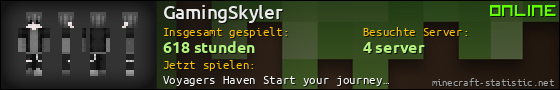 Benutzerleisten 560x90 für GamingSkyler