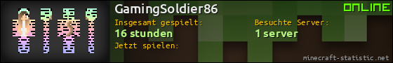 Benutzerleisten 560x90 für GamingSoldier86