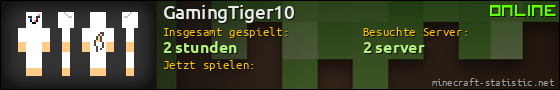 Benutzerleisten 560x90 für GamingTiger10