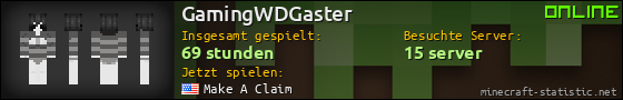 Benutzerleisten 560x90 für GamingWDGaster