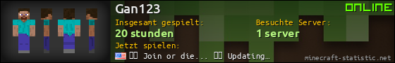 Benutzerleisten 560x90 für Gan123