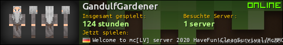 Benutzerleisten 560x90 für GandulfGardener